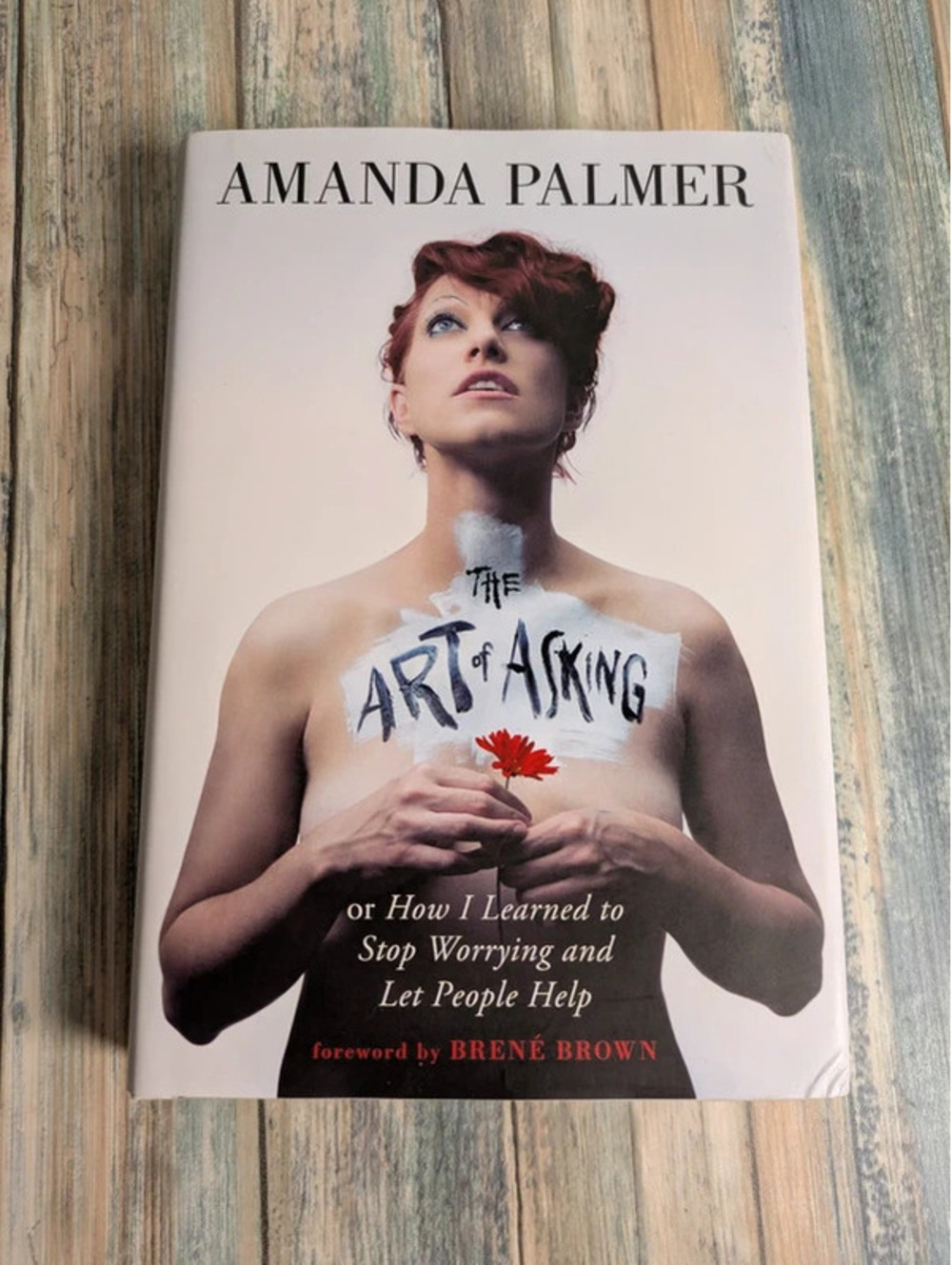 Amanda Palmer The Art of Asking Signed First Edition First Printing Hardcover